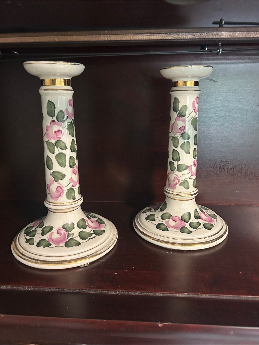 Candlestick holders (pair)